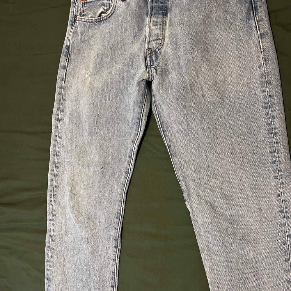 501 Levi’s Men's Light Blue Jeans